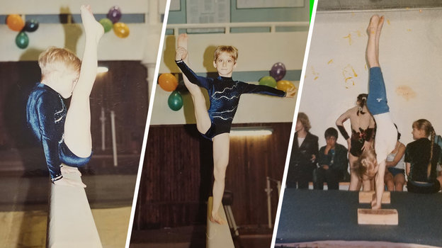 Лилия Ахаимова в детстве.