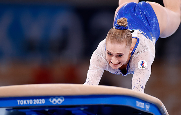 Лилия Ахаимова. Гимнастка Лилия Ахаимова.