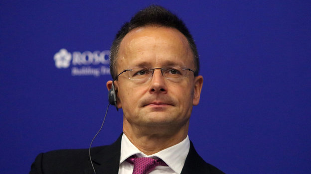 Петер Сийярто. Глава МИД Венгрии Петер Сийярто