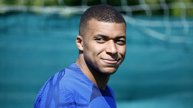 Футболист Килиан Мбаппе.