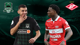 «Спартак» обыграл «Краснодар», у Бонгонды победный гол, Сперцяна удалили. Онлайн-трансляция матча Кубка России