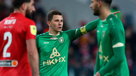 Футболист «Рубина» Виталий Лисакович.