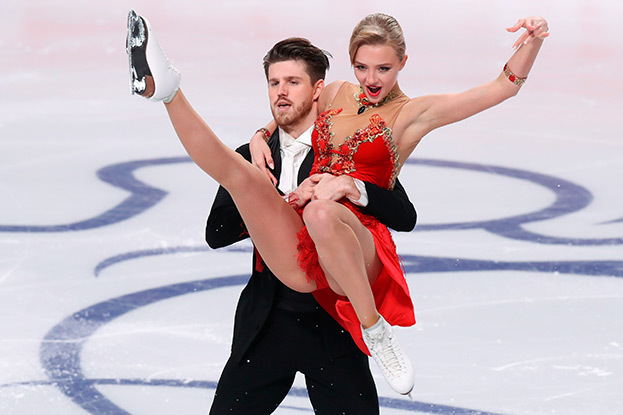 Александра Степанова и Иван Букин. Фигуристы Александра Степанова и Иван Букин.