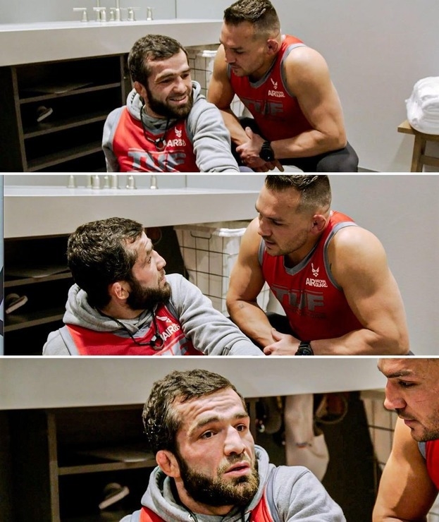 Тимур Валиев и Майкл Чендлер.