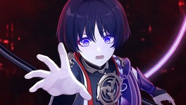 Персонаж игры Genshin Impact Скарамучча.