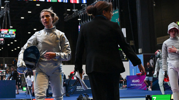 Ольга Харлан. Фехтовальщица Ольга Харлан