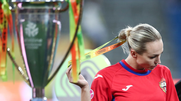 Футболистка Ксения Коваленко.