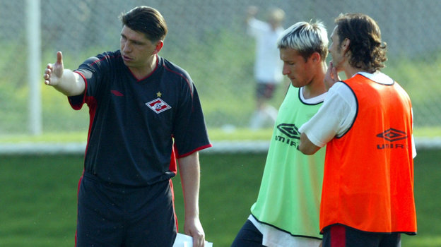 Андрей Чернышов, Иван Бошняк и Владислав Ващук на тренировке «Спартака». Андрей Чернышов, Иван Бошняк и Владислав Ващук на тренировке «Спартака»