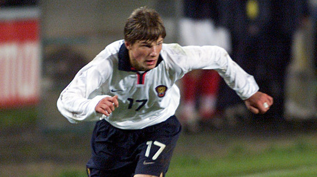 Андрей Аршавин. Андрей Аршавин в молодежной сборной России