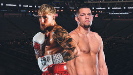 Джейк Пол — Нейт Диас. Блогер победил единогласным решением судей. Онлайн