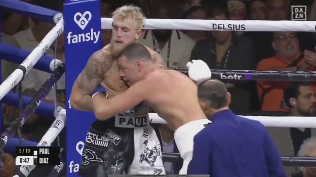 Джейк Пол и Нейт Диас.