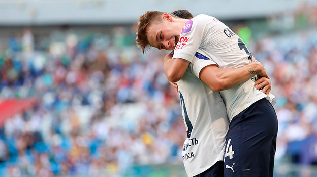 Никита Салтыков. Футболист «Крыльев Советов» Никита Салтыков.