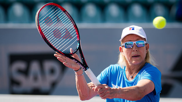 Мартина Навратилова. Теннисистка Мартина Навратилова