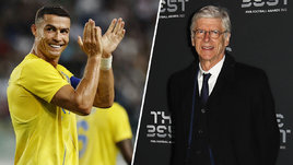 Криштиану Роналду и Арсен Венгер