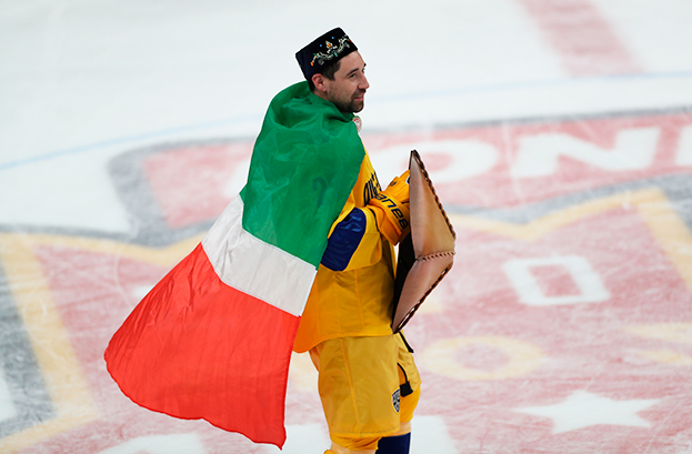 Данис Зарипов на Матче Звезд КХЛ.