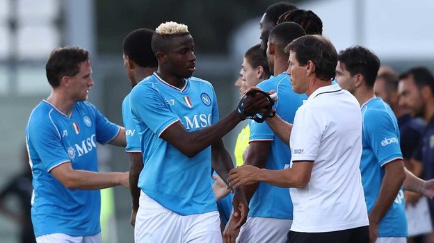 Виктор Осимхен и Руди Гарсия. Виктор Осимхен и Руди Гарсия