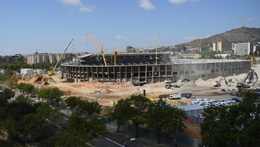 Вот так выглядит «Камп Ноу» в середине августа 2023 года.