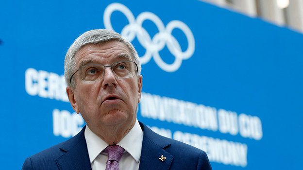 Томас Бах. Глава Международного олимпийского комитета (МОК) Томас Бах.