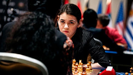 Шахматистка Александра Горячкина.