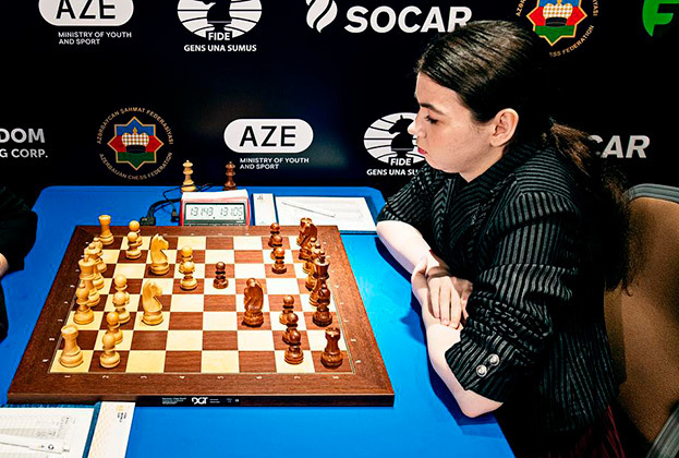 Александра Горячкина. Шахматистка Александра Горячкина.