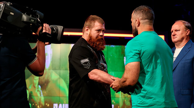 Вячеслав Дацик и Оли Томпсон.