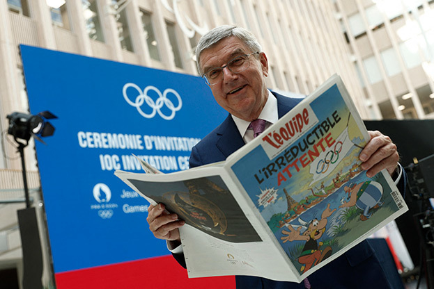 Томас Бах. Глава Международного олимпийского комитета (МОК) Томас Бах.