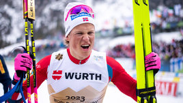 Лыжник Йоханнес Клебо