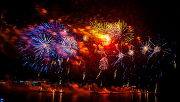 Салют в Москве.