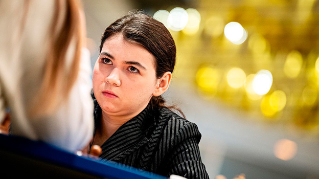 Александра Горячкина. Шахматистка Александра Горячкина.