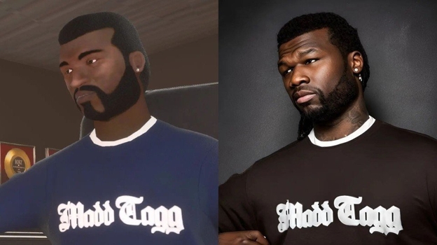 Персонажи GTA: San Andreas глазами нейросети.