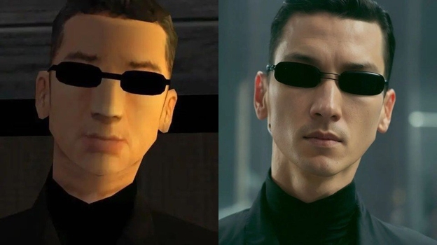 Персонажи GTA: San Andreas глазами нейросети.