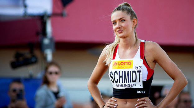 Алиса Шмидт. Легкоатлетка Алиса Шмидт
