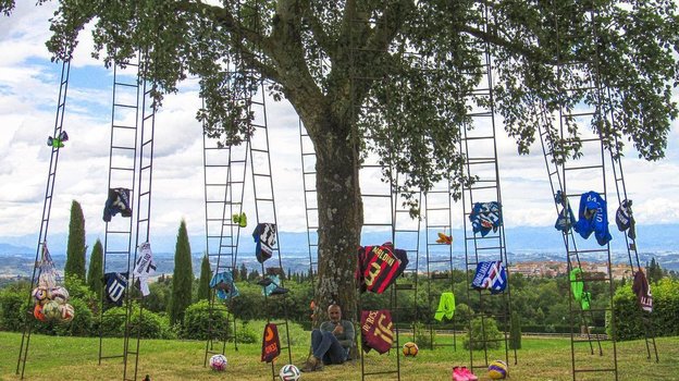 Лучано Спаллетти в усадьбе «Ла Римесса».