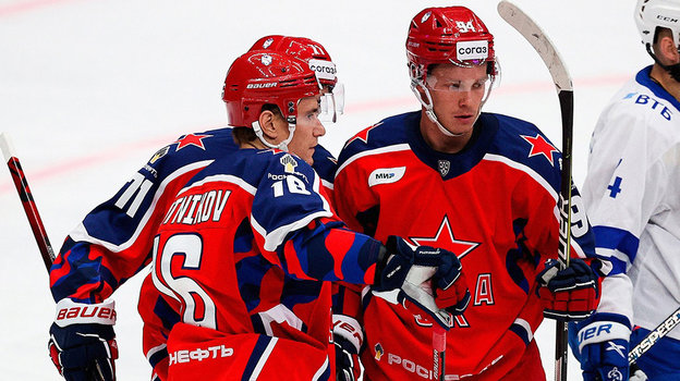 Хоккеисты ЦСКА