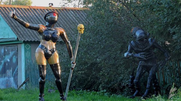 Статуи Андрея Лунина.