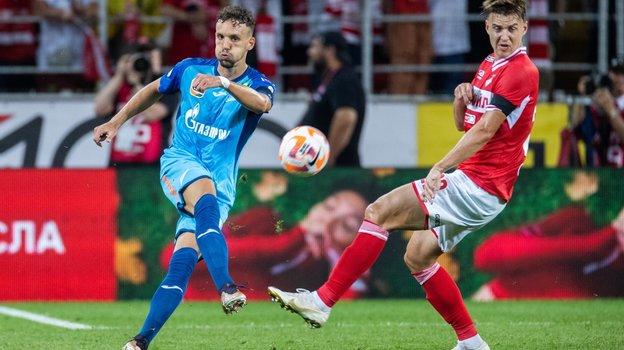 Страхиня Эракович в матче против «Спартака».