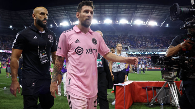 Лионель Месси после матча.