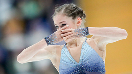 Фигуристка Алина Горбачева.