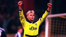 Футболист «Боруссии» Владимир Бут.