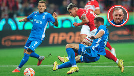 «Зиньковский показал, что поборется с Промесом и Бонгондой за место в составе». Тарханов — о крупной победе «Спартака» над «Динамо»