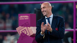 Президент Испанской футбольной ассоциации Луис Рубиалес.