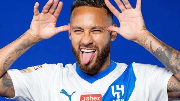 Футболист Неймар.