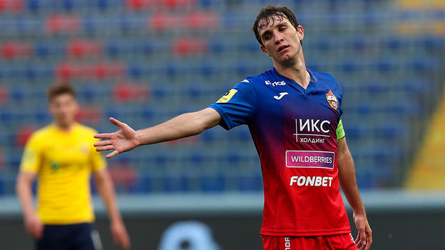 Марио Фернандес в ЦСКА.