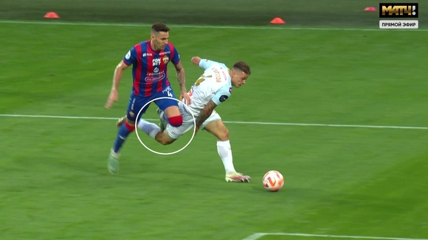 Эпизод с фолом Виллиана Роши на Круговом.