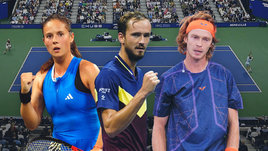 Медведев и Рублев сыграют в четвертьфинале, Касаткина уступила Соболенко: онлайн-трансляция четвертого круга US Open