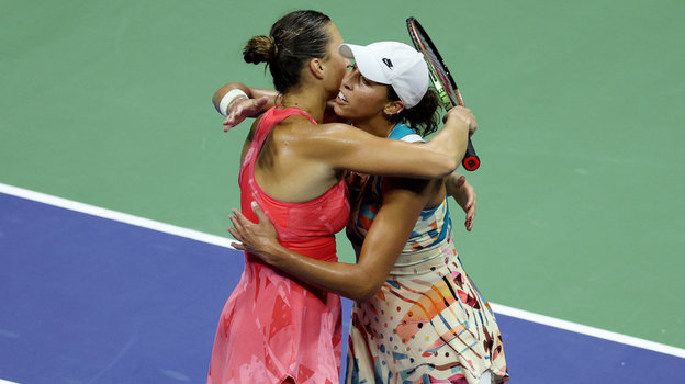 Арина Соболенко и Мэдисон Кис.