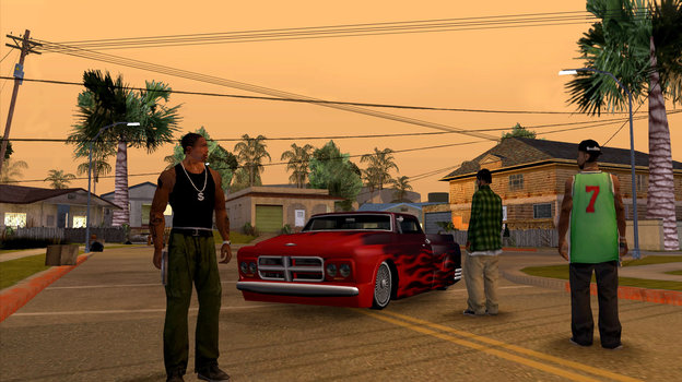 Grand Theft Auto: San Andreas.