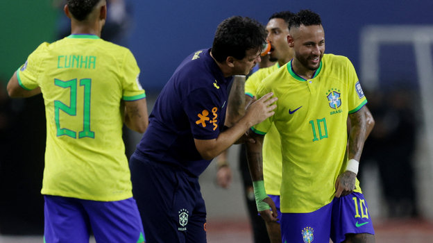 9 сентября. Бразилия — Боливия. Диниз и Неймар.