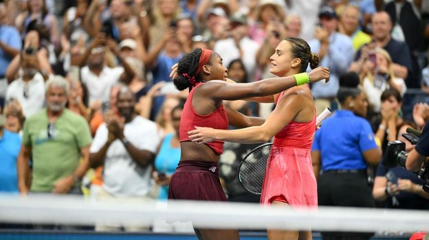 Коко Гауфф и Арина Соболенко.