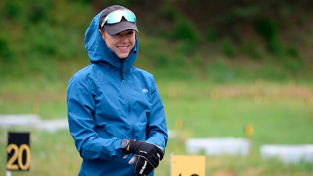 Анастасия Гореева. Биатлонистка Анастасия Гореева.